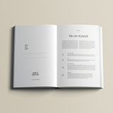 Content Planner & Selfcare Journal